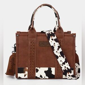 Wrangler Brown and Black Crossbody Bag